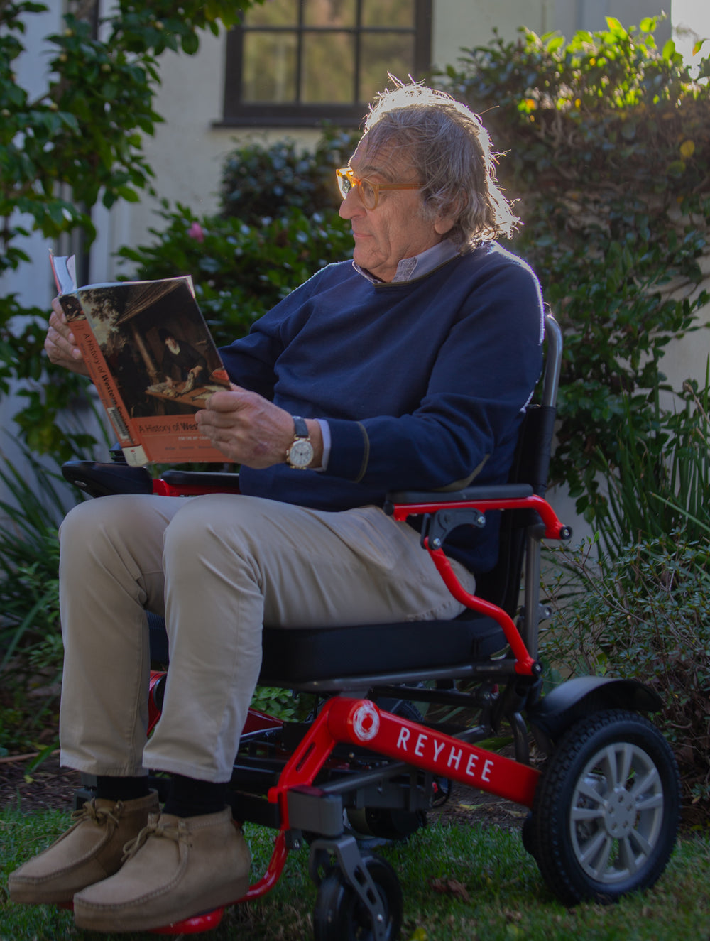 Reyhee Roamer Folding Electric Wheelchair 24V 12Ah 200W 3.7 MPH New