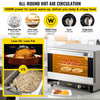 Vevor Commercial Convection Oven 1.66 Cu. Ft. 1600W Half-Size Oven 4-Tier 120V New