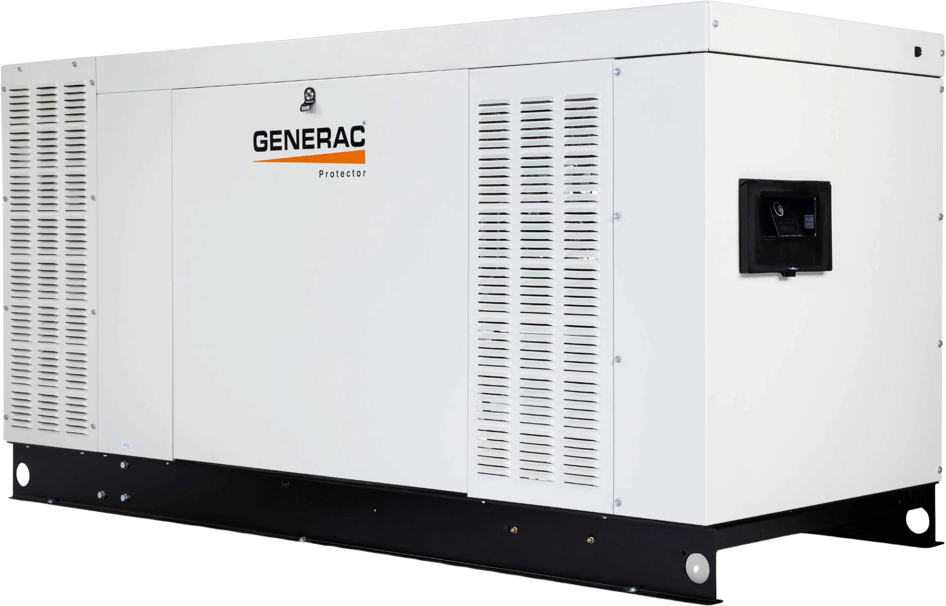 Generac Protector RG08045ANAC 80kW Liquid Cooled 1 Phase 120/240V Standby Generator SCAQMD New