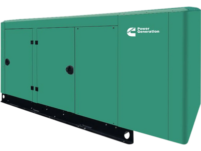 Cummins RS125 125kW Standby Generator Quiet Connect Dual Fuel Propane Natural Gas Liquid Cooled 1 Phase 120/240V A063B604 New
