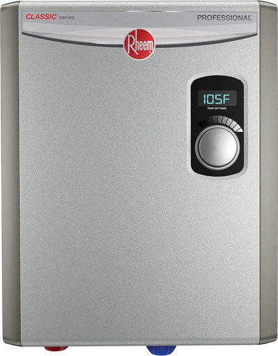 Rheem RTEX-18 Classic 18 kW 4.4 GPM Tankless Electric Water Heater Indoor 240V New