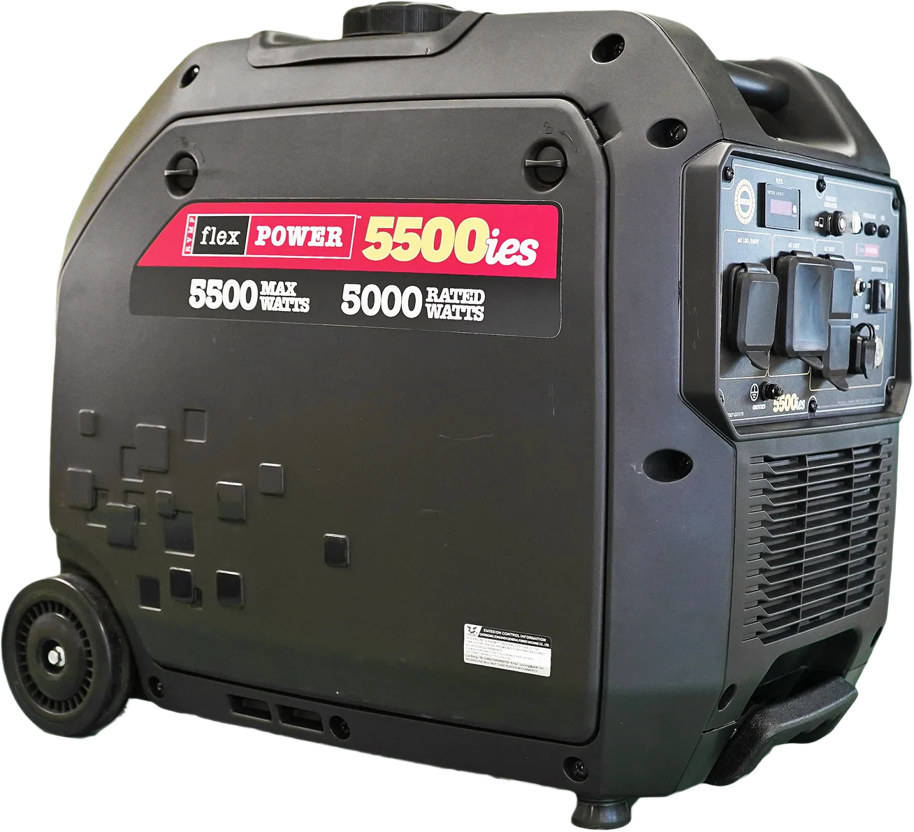 RVMP Flex Power 5500ies Inverter Generator 5000W/5500W RV Ready Electric Start Gas New