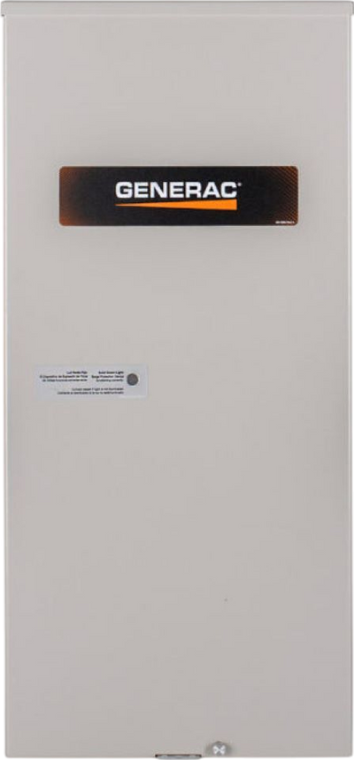 Generac RXSW200A3SPD 200 Amp Service Entrance Rated Automatic Transfer Switch Surge Protection Device New