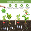 Open-ended base of the raised garden bed promotes drainage, supporting healthy root growth for diverse plants.