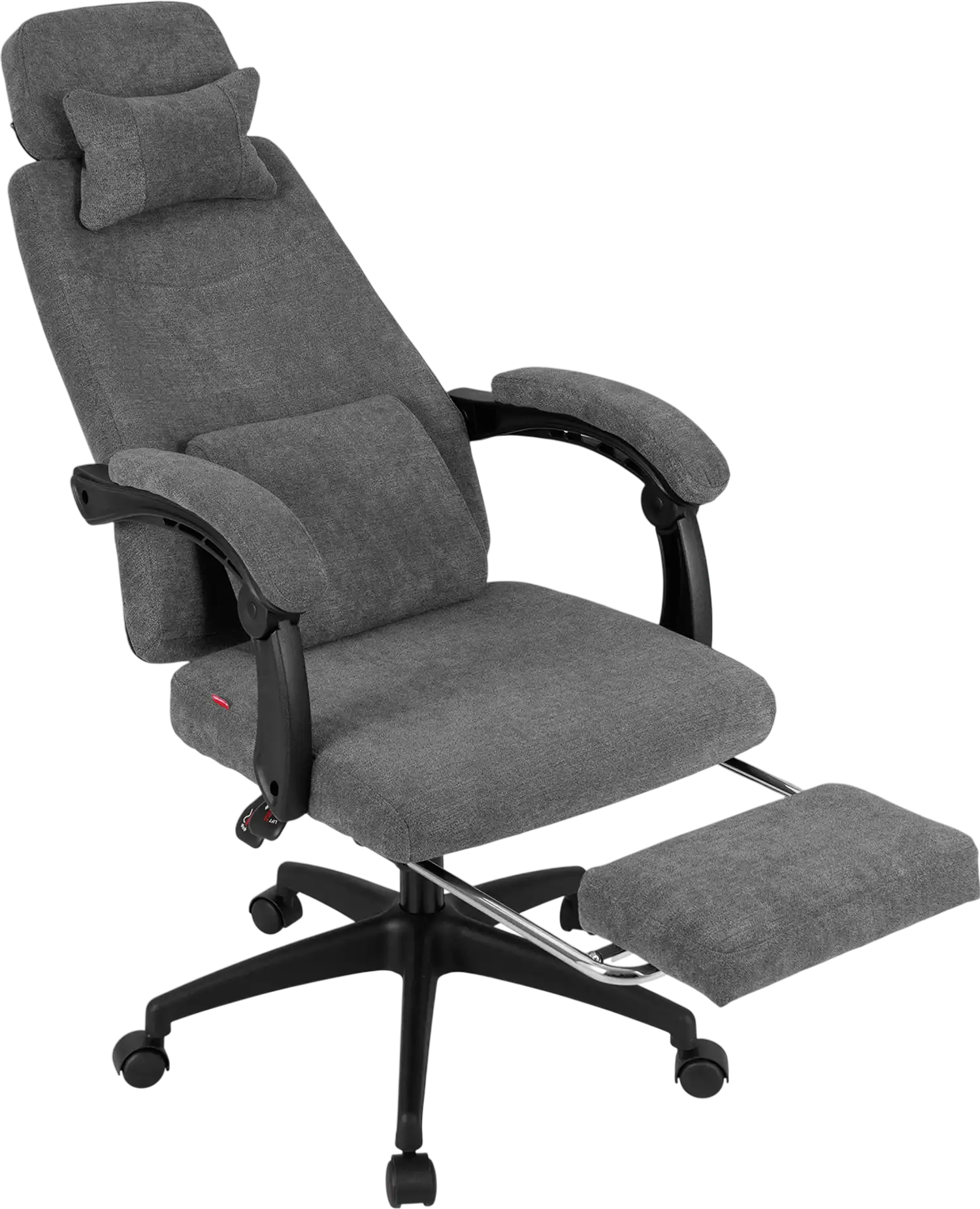Costway Reclining Chenille Upholstered Office Chair Computer Desk Chair 39189176 New