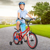 18 Feet Kids Bike with Removable Training Wheels-Red - Gallery View 1 of 14