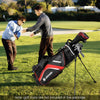 Lightweight Golf Stand Bag with 14 Way Top Dividers and 6 Pockets-Red - Gallery View 1 of 10