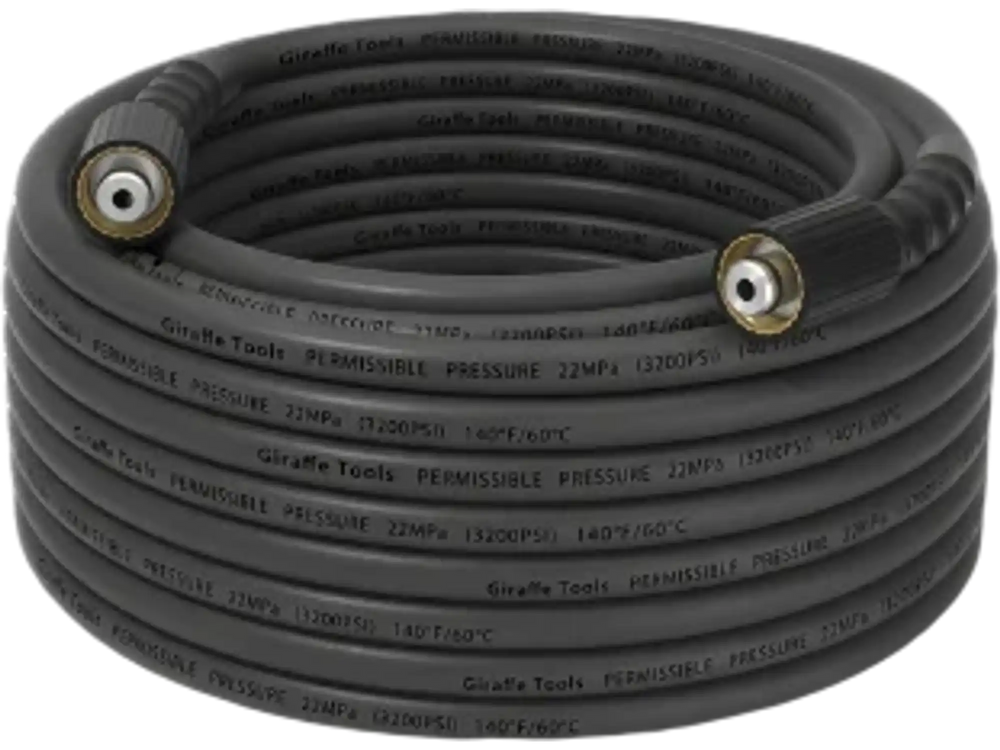 Giraffe Tools Replaceable Abrasion‑Resistant Pressure Washer Hose 100ft New