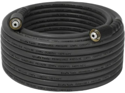 Giraffe Tools Replaceable Abrasion‑Resistant Pressure Washer Hose 100ft New