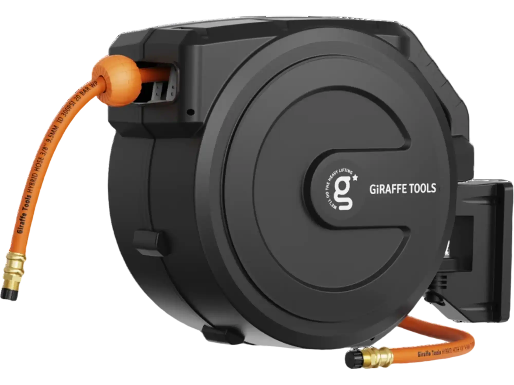 Giraffe Tools AWA15 Retractable Air Hose Reel PP Housing 3/8in-50ft New