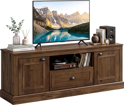 Costway Retro Farmhouse TV Stand for 70