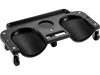 Rolling knee creeper with contoured EVA foam pads and 360° swivel casters for versatile use in garage or garden.