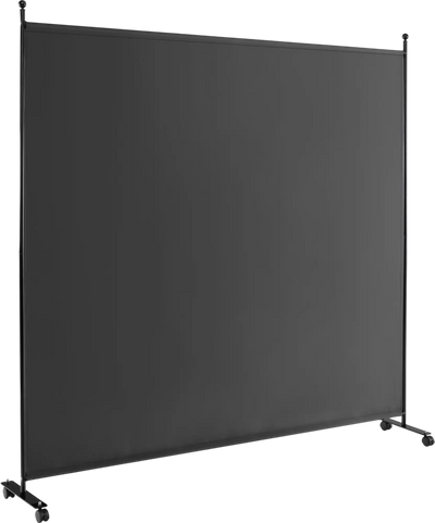 Costway 6' Single Panel Rolling Room Divider w/ Wheels 53426819 New