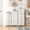 Rolling Storage Cabinet with Universal Wheels and 5/6/7 Drawers-6-Drawer - Gallery View 1 of 9