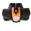 Rose Gold MiniRider Lite Portable Mobility Scooter Back View