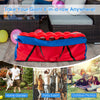 Giant 4-in-a-row storage carrying bag made of durable Oxford cloth, perfect for transporting game sets to outdoor.