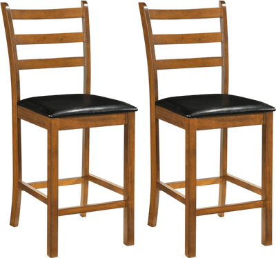 Costway Rubber Wood Ladder Back 24