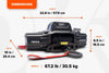 DK2 S12000-SR Electric Winch 12,000 lbs. 4 x 4 with Synthetic Rope New