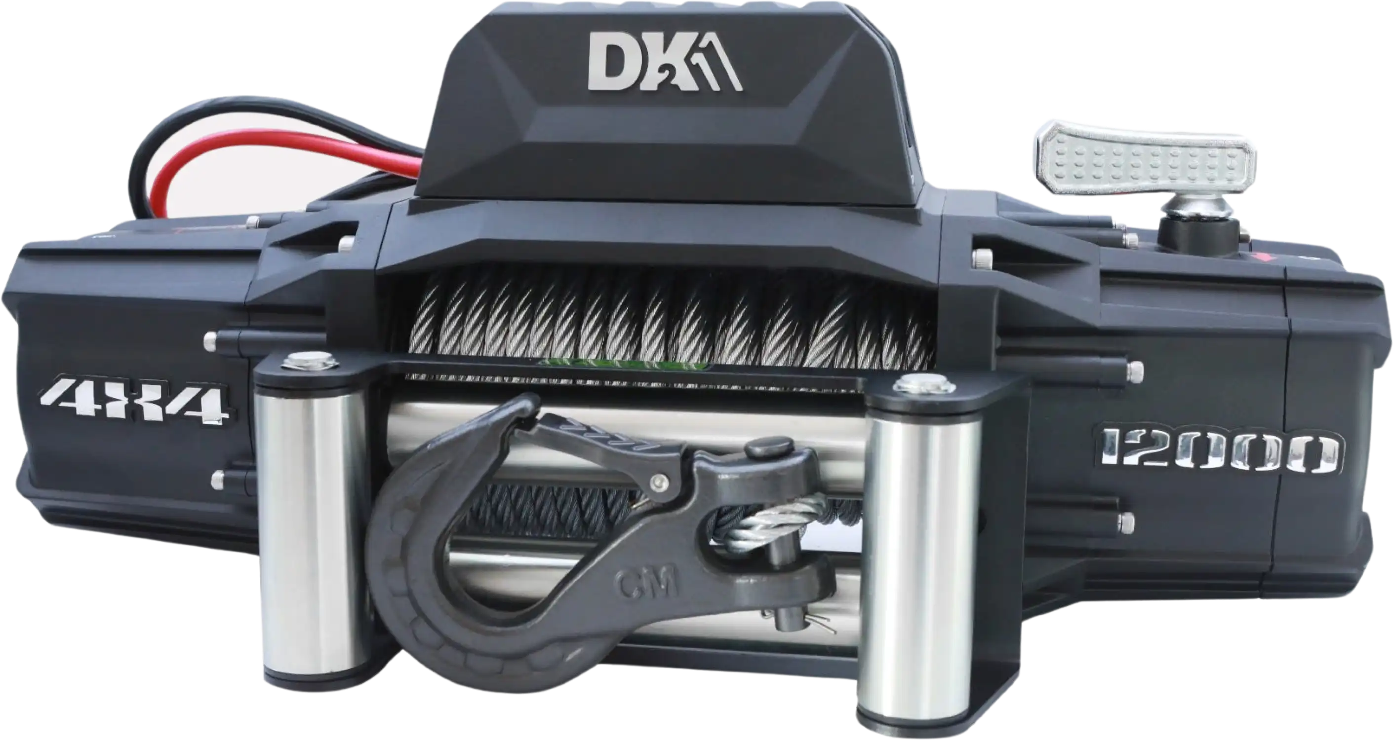 DK2 S12000 Electric Winch 12,000 lbs. 4 x 4 with Steel Cable New