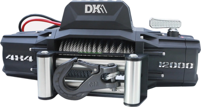 DK2 S12000 Electric Winch 12,000 lbs. 4 x 4 with Steel Cable New