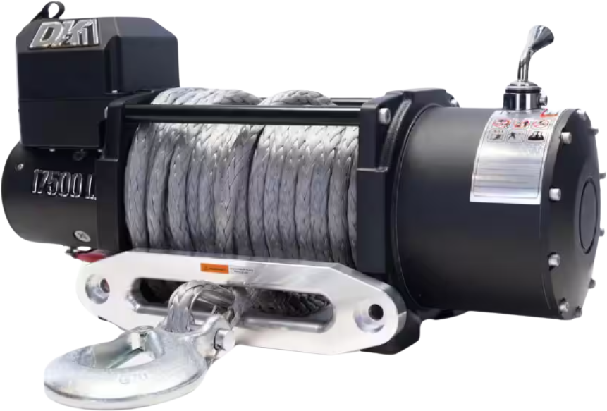 DK2 S17500-SR Electric Winch 17,500 lbs. Heavy Duty with Synthetic Rope New