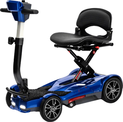 EV Rider Transport 4M Mobility Scooter Manual Fold 4 Wheel 250 lbs. Capacity 24V 10Ah Li-Ion Battery 3.7 MPH 7 Miles S19FM Open Box