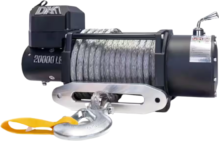 DK2 S20000-SR Electric Winch 20,000 lbs. Heavy Duty with Synthetic Rope New