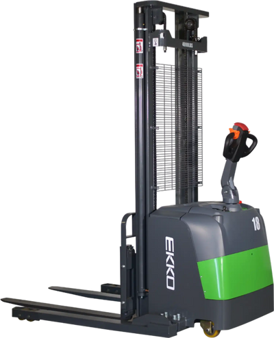 Ekko Straddle Stacker Lithium 4000 lb Capacity 138 in. Lift Height EB18C-138Li New