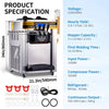Vevor Commercial Soft Serve Ice Cream Machine 6.3–7.9 Gal/H 2350W 2 x 1.6 Gal Hoppers New