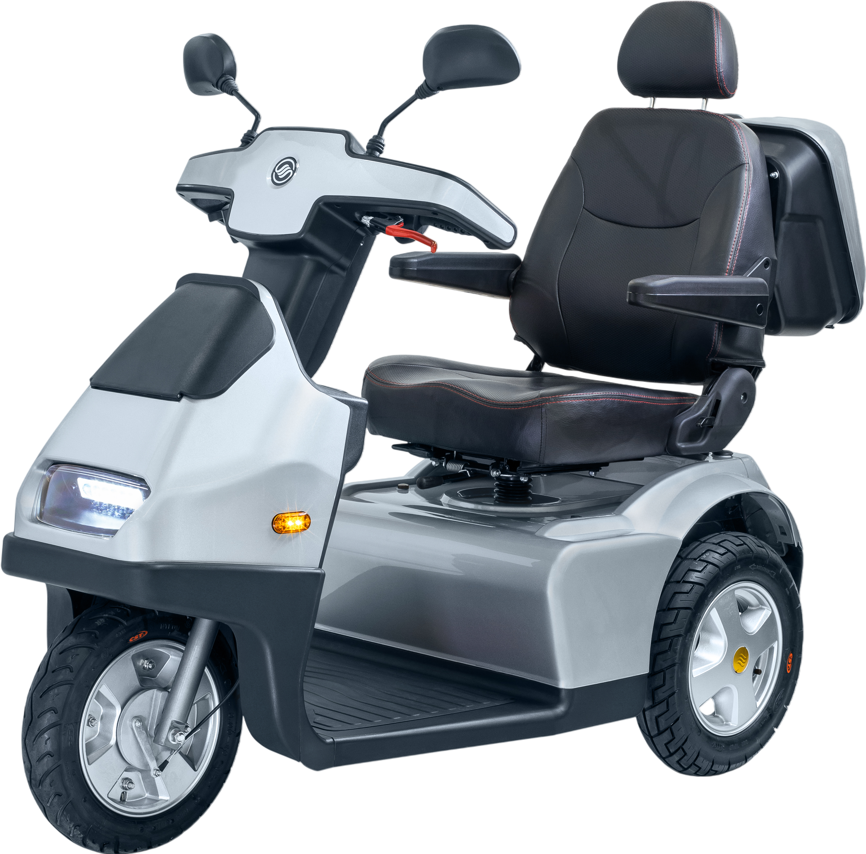 Afikim Afiscooter S3 3-Wheel Electric Mobility Scooter Silver New