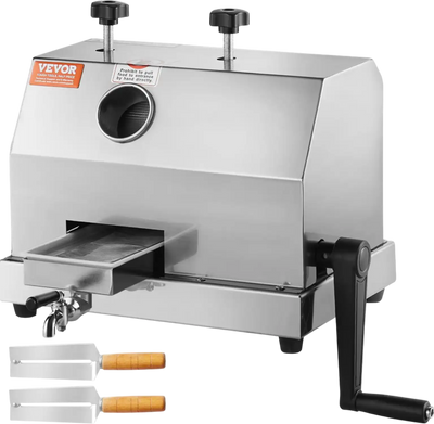 Vevor Manual Sugar Cane Juicer 110 Lbs/H 3 Rollers Stainless Steel Extractor with 2.4