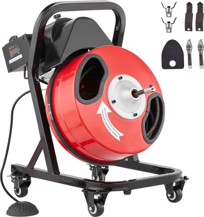 Vevor Drain Cleaning Machine 50' x 1/2