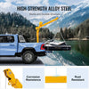 Vevor Pickup Truck Crane 1100 lb Manual Winch 360° Swivel Telescoping Arm New