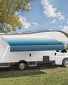 Vevor Manual RV Awning 15' with Heavy-Duty PVC Fabric New