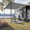 Vevor Manual RV Awning 16' Heavy-Duty Waterproof Vinyl Canopy for Trailers New