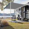 Vevor Manual Retractable RV Awning 20' Heavy-Duty Vinyl Replacement for Most DC12V RVs New