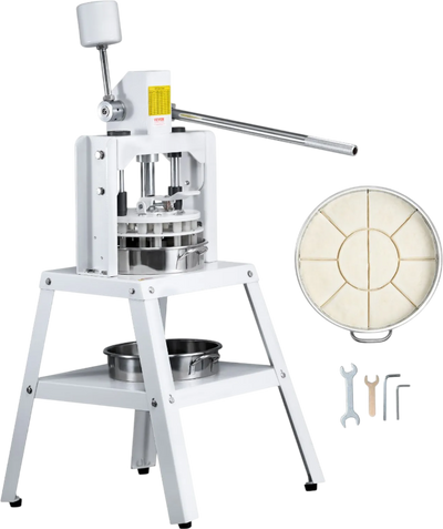 Vevor Manual Dough Divider 10 Equal Portions Hand Press Cutter New