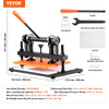 Vevor Leather Cutting Machine 14.2" x 10.2" Embossing Plate Manual Die Cutter with 0.47" Pressure Stroke New