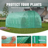 Vevor Walk-In Tunnel Greenhouse 19.36' x 9.68' x 7.4' with Galvanized Frame and PE Cover New