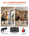 Vevor 2-in-1 Heavy Duty Punching Bag Stand Adjustable Steel Frame New