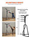 Vevor 2-in-1 Heavy Duty Punching Bag Stand Adjustable Steel Frame New