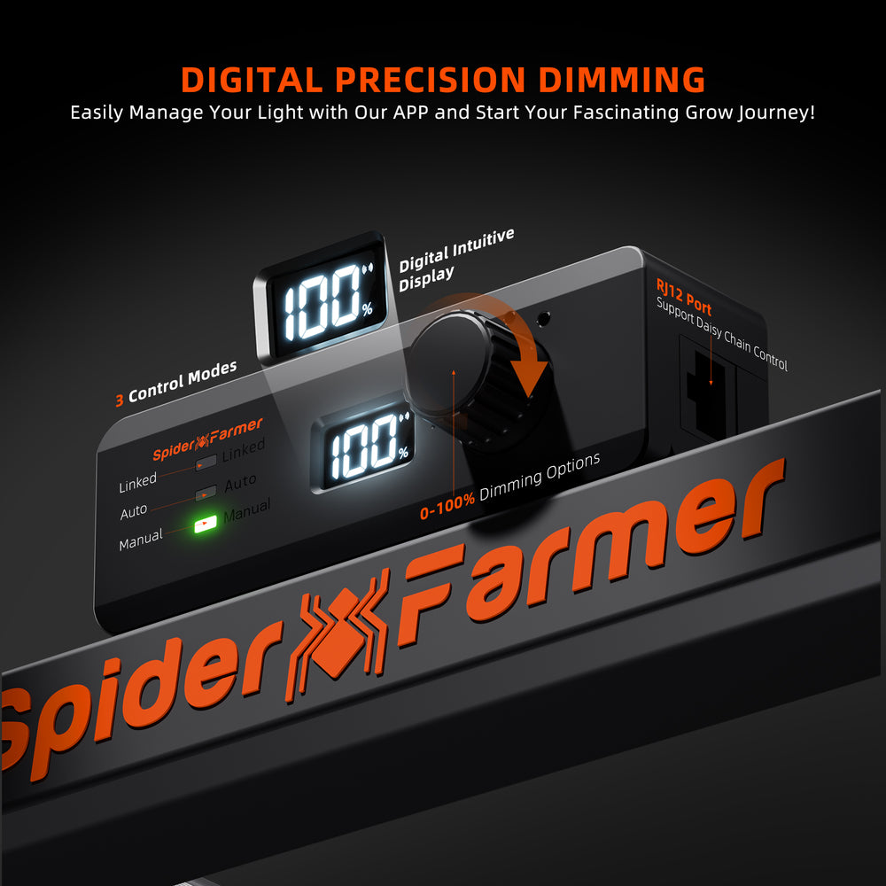 Spider Farmer SE7000 Commercial LED Grow Light New