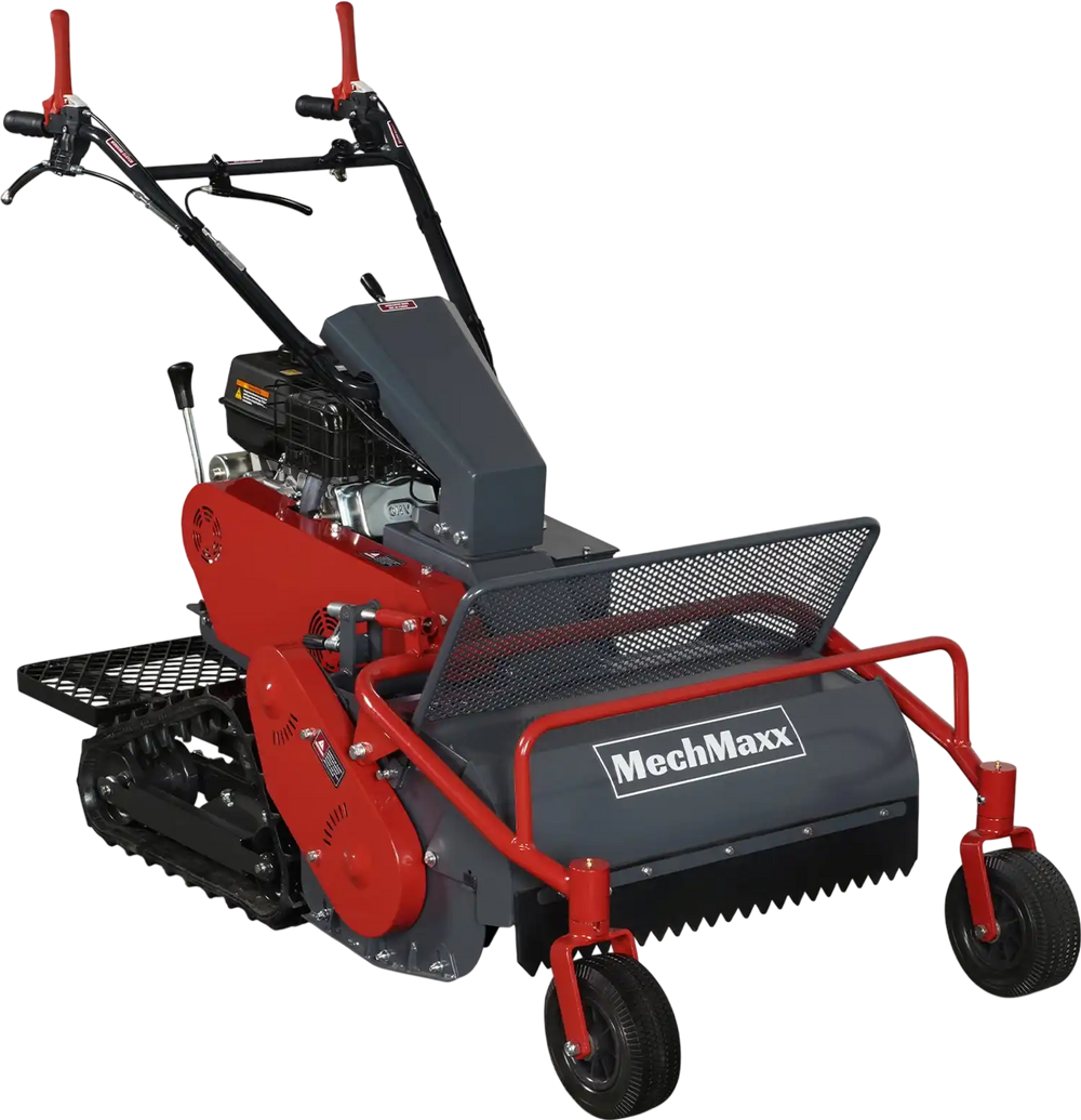 27" Walk Behind Flail Mower,  10HP 302cc,  Self-Propelled,  Tracked,  Electric Start,  SFM27T