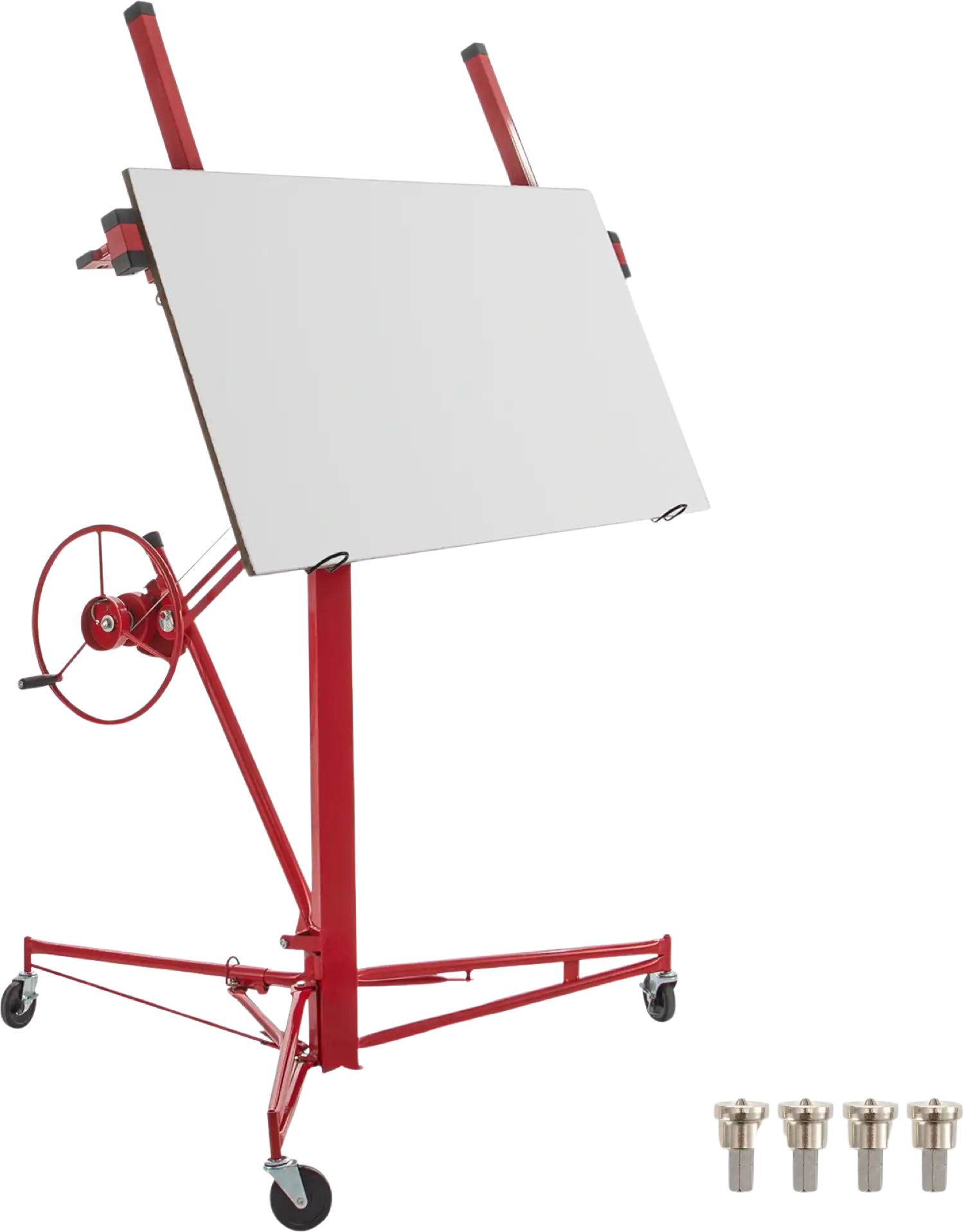 Vevor Drywall Rolling Lifter Panel 16' Lift Height 150 lbs. Weight Capacity 48