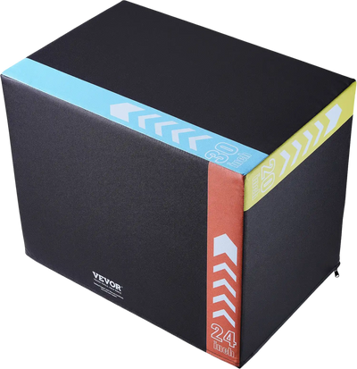 Vevor Plyometric Jump Box 3-in-1 Multiple Heights 30