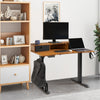 Vevor Electric Standing Desk 47.2" x 23.6" 180 Lbs. Capacity 28.3" to 45.1" Height Adjustable with Monitor Riser New