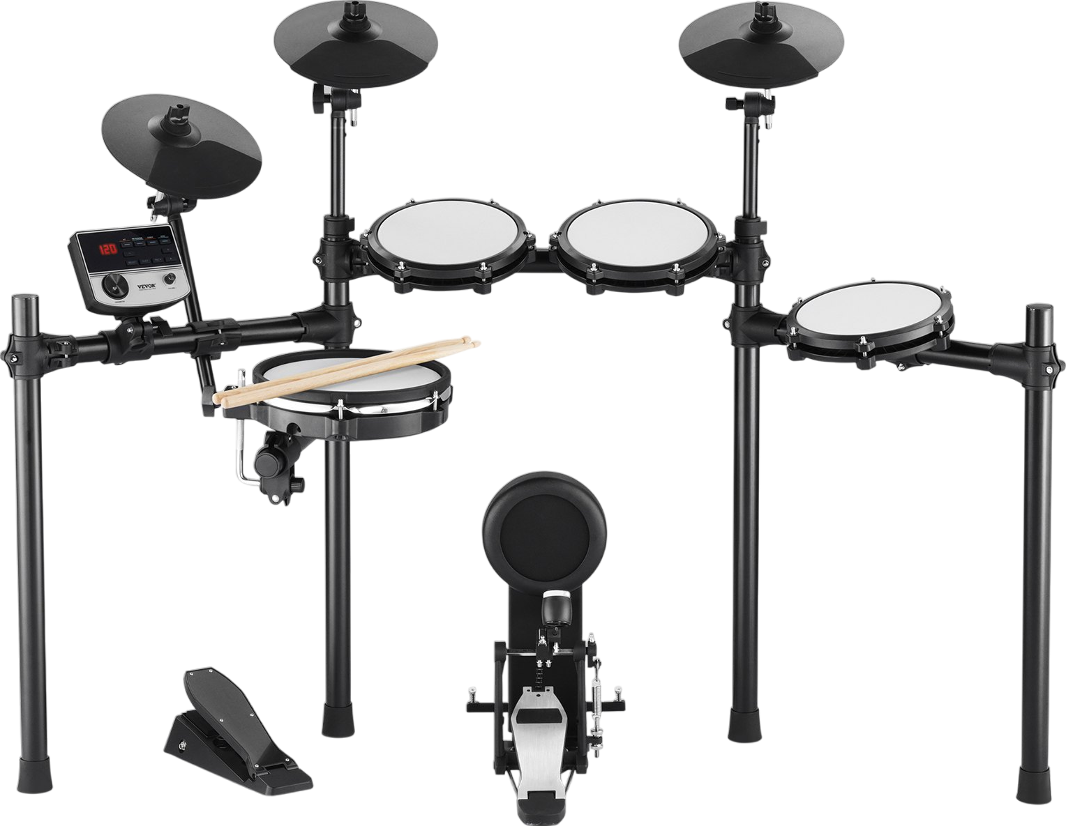 Vevor Digital Drum Kit 480 Tones 10