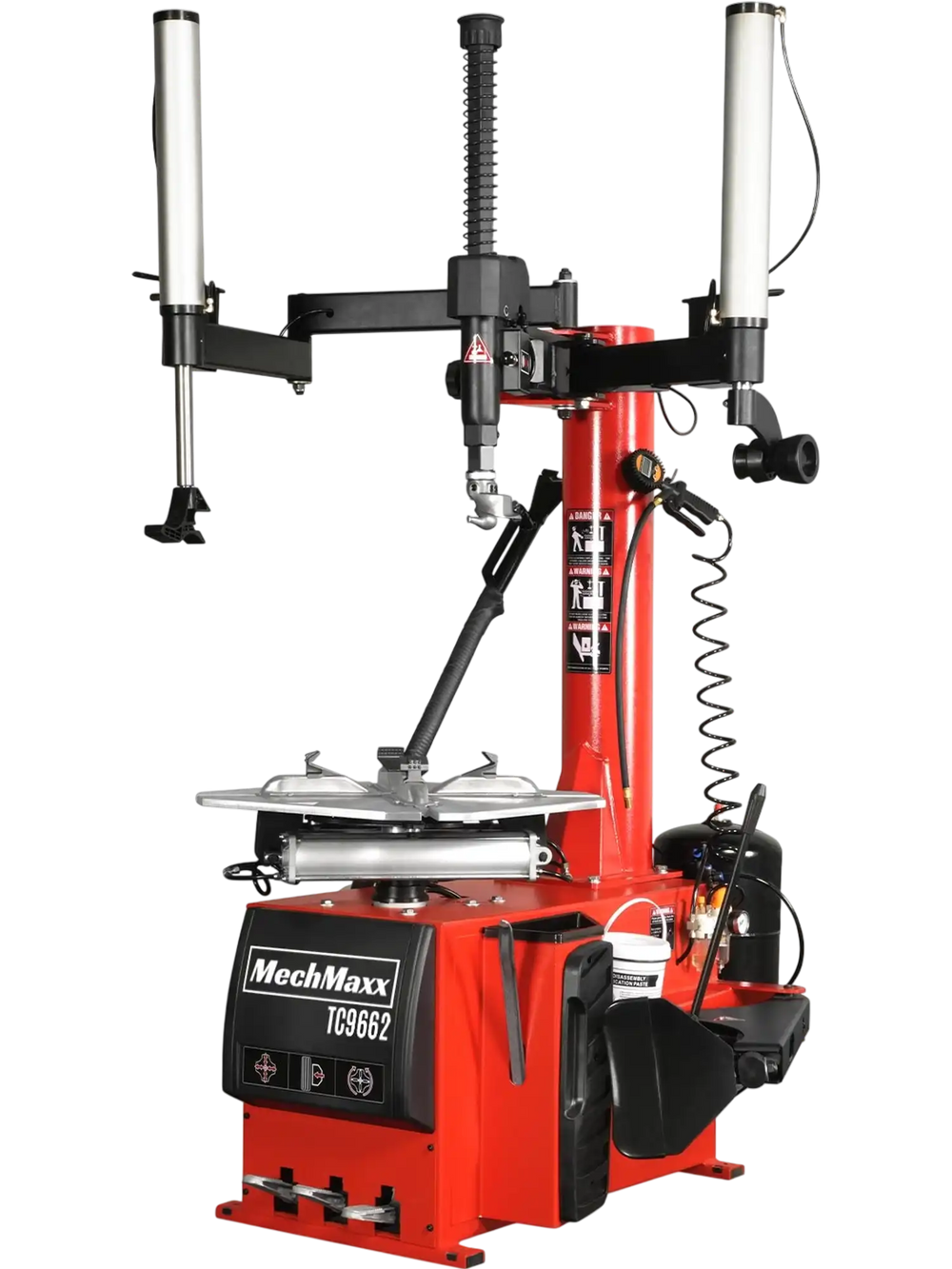 24" Rim Double Assist Arms Tire Changer Swing Arm Wheel Changer with Bead Blaster,  TC9662
