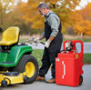 Vevor Fuel Caddy 32-Gal with 12V Electric Pump Gasoline and Diesel Compatible New