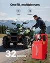 Vevor Fuel Caddy 32-Gal with 12V Electric Pump Gasoline and Diesel Compatible New